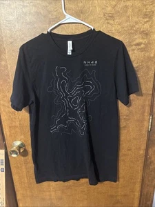 New Hampshire White Mountains NH 48 4000+ FT Peaks Graphic T-shirt Adult Large - Picture 1 of 10