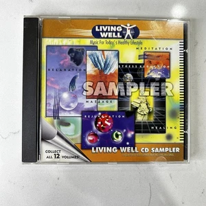 Living Well CD Sampler Music for Healthy Lifestyle Relaxation Meditation Massage - Picture 1 of 5