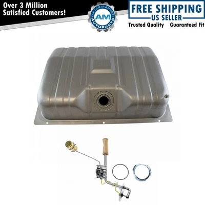 Fuel Gas Tank & Sending Unit Kit 20 Gallon w/ Drain Plug for Mustang Cougar Foto 1 de 4