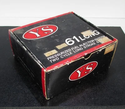 YS 61-SH Long 9.97cc Side Exhaust 2 Cycle Glow Engine for R/C Airplane New f/s - Image 1 of 4