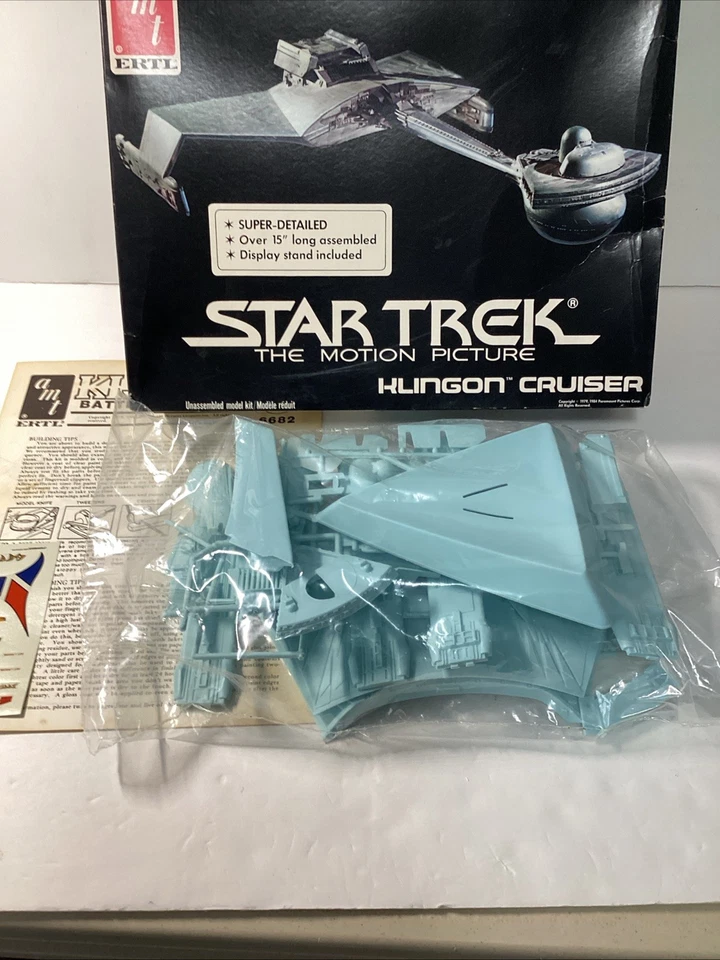 AMT/ERTL, Star Trek, The Motion Picture, Klingon Cruiser, modelo. Escala? Foto 1 de 4