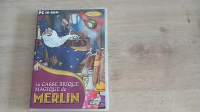 LE CASSE BRIQUE MAGIQUE DE MERLIN (jeu PC CD-Rom) Light & Shadow 2001, TEST OK - Photo 1/3