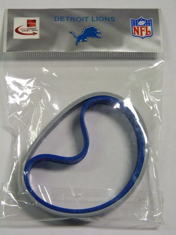 Detriot Lions 2 Rubber Wristbands New Cover