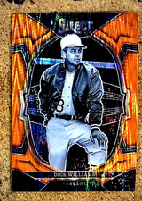 2023 Panini Select Baseball Concourse Orange Flash Prizm Dick Williams #100