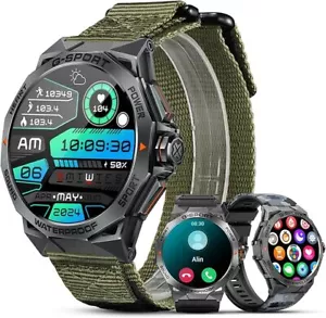 Smart Watch Men's Fitness Tracker: Outdoor Sport Waterproof Smart Watch - Picture 1 of 3