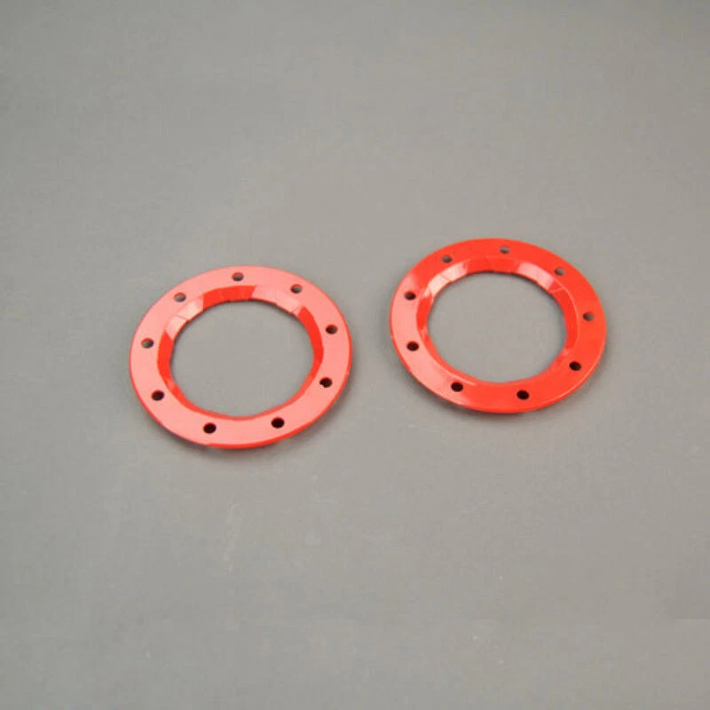 original Thunder Tiger Bead-Lock Rim Rings 1:8 red (2) PD8923 GTT^ - Image 1 of 1