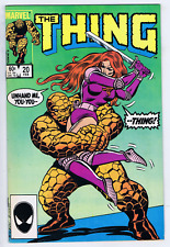the Thing #20 Marvel 1985 '' The Way Things Were ! ''