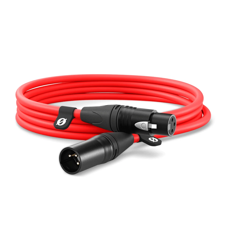 Cable Rode XLR-6 Premium XLR (6m 20ft, rojo) XLR6M-R UPC 698813010196 Foto 1 de 1
