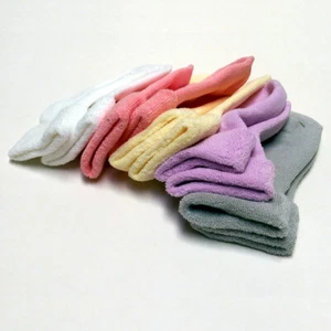 5 PAIR Baby Infant Girls Socks Cotton, Assorted Colors NEW - Picture 1 of 6