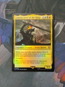 Sauron, Lord of the Rings - Foil | 7% Off 2+ | UB: LOTR | NM | MTG - Picture 1 of 1