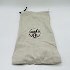Hermes Dust Bag Cover Drawstring Approx Size 15” x 8”