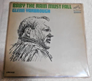 GLENN YARBROUGH – BABY THE RAIN MUST FALL  RCA VICTOR VINYL LP 221-24 - Picture 1 of 1