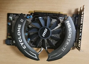 MSI CYCLONE 2 N550GTX-Ti DDR5 Graphics Card - Picture 1 of 3