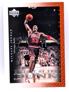1999-00 UPPER DECK #70 MICHAEL JORDAN HISTORY OF THE DUNK - Picture 1 of 1