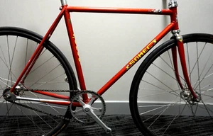 Vintage Somec Track Pista Frame 52cm Columbus Campagnolo Cinelli Fixed Gear - Picture 1 of 10