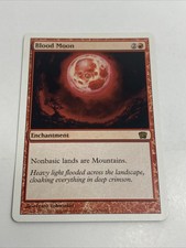 Blood Moon - 8th Edition - Magic The Gathering MTG / NM