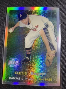 Cletis Boyer 1957 Topps #121 Rookie - 2001 Topps Archive Reserve Reprint #88 - Picture 1 of 2