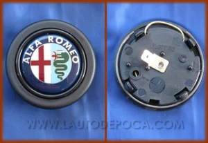 ALFA ROMEO GIULIA GT ALFETTA - PULSANTE CLACSON PER VOLANTE SPORTIVO - Bild 1 von 1