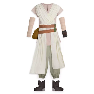NWT DISNEY STORE STAR WARS DELUXE REY COSTUME Girls size 11/12,13 - Image 1 of 4