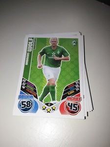Match attax card Andreas Wolf Werder Bremen NEW 