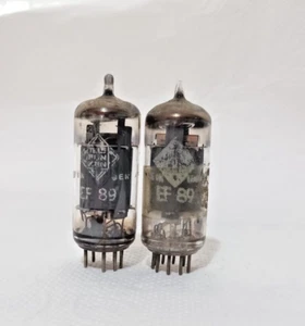 2x EF89 TELEFUNKEN TUBE n518 - Picture 1 of 2