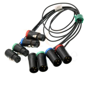 cavo audio corto Canon 3pin revolution short xlr head 3pin femmina SOMMER SOD-14 - Foto 1 di 9