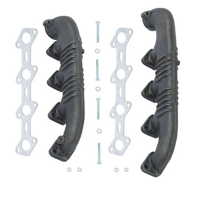 Left & Right Exhaust Manifold Kit for Ford F-250 F-350 E-450 Super Duty 2PCS - Image 1 of 4