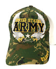 NEW Embroidered U.S. Army Adjustable Cotton Baseball Cap Hat with Digital Camo