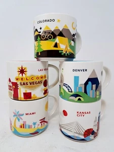 Starbucks You Are Here Collection Tasse 14oz Colorado, Kansas City, Miami, Denver - Bild 1 von 12