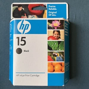 HP 15 Black Inkjet Print Cartridge - Picture 1 of 4
