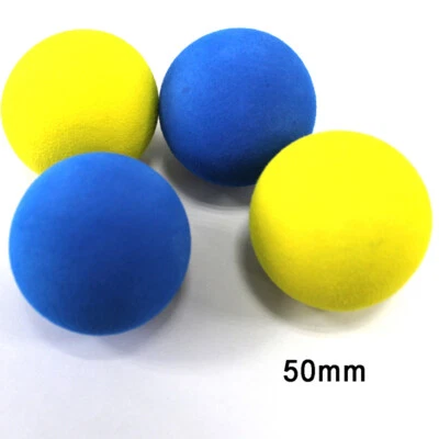 Polystyrene Ball Color Soft Foam Sponge Balls 50mm Diameter Pool Bath Play Room - Image 1 of 4