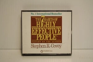The 7 Habits of Highly Effective People, Stephen Covey, 3 Disc Set, CD - Picture 1 of 4