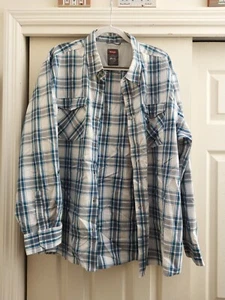 Wrangler Outdoor plaid shirt size 2xl (2 pack) - Picture 1 of 15