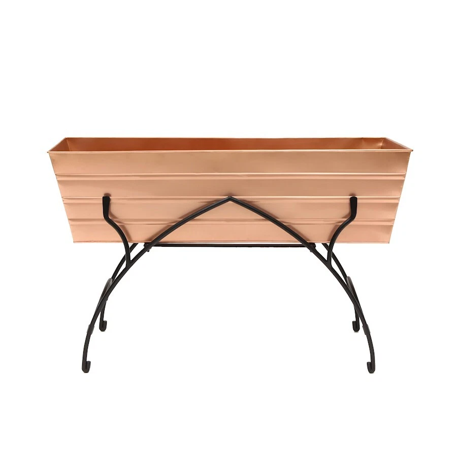 ACHLA Large Flower Box/Bella Stand, Copper/Black Plated - C-21C-S2 - Image 1 of 1