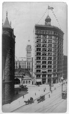 D.S. Morgan Building,Buffalo,N.Y.,New York,Garden Theater,c1901,Flags