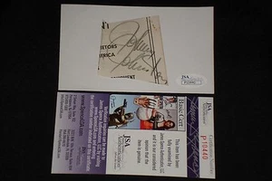 JOHNNY JOHNSTON AUTOGRAPHED CUT SIGNATURE 3X5 CARD (d.1940) 1913 BROWNS JSA - Picture 1 of 1