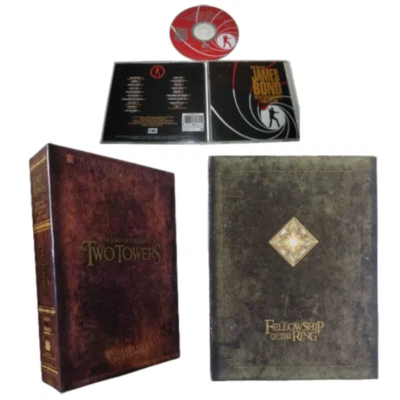 The Lord of the Rings DVD Box Sets / James Bond Music Collection - Image 1 of 4
