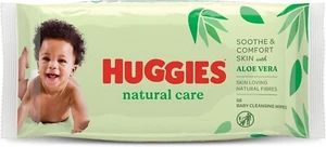 Toallitas para Bebés Cuidado Natural con Aloe Vera Huggies Toallitas 56 Piezas Niños Nuevas - Imagen 1 de 1