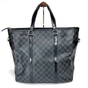 Bolso de Negocios Louis Vuitton Damier Grafito Tadao Bolso de Hombro 2WAY N51192 Usado - Imagen 1 de 10