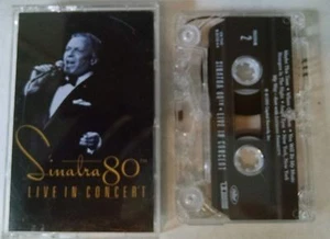 Frank Sinatra 80 - Live in Concert - Music Cassette Tape - Foto 1 di 1