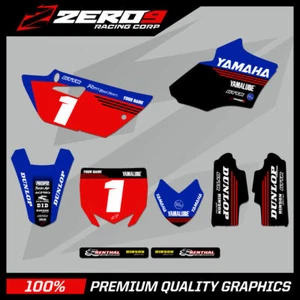 Kit de gráficos personalizado MX MOTOCROSS: YAMAHA YZ 85 2002 - 2021 - YAMALUBE - Imagen 1 de 6