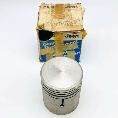 AMC Jeep 8121658 Piston .040 OEM NOS 54-83 CJ Series with F-134 Engine Open Foto 1 de 4