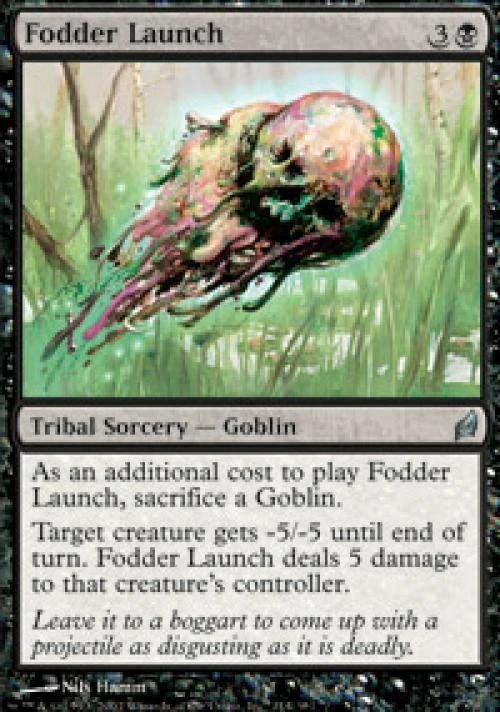 Fodder Launch -Foil Light Play MTG Lorwyn - Image 1 of 1