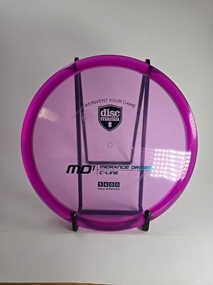 New Discmania C-Line MD1 Midrange Disc Golf Disc 176 Grams Purple - Image 1 of 4