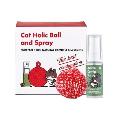 JAYU PET Active Catnip Powder & Active Catnip Spray - Highly Active Clear Essent - Image 1 of 4