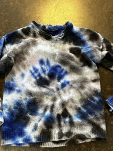 Daniele Alessandrini Distressed Tie Dye Wool Crew 36/46 XS - Picture 1 of 9