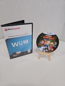 Sonic Boom: Rise of Lyric Nintendo Wii U (WiiU) Disc Only Gamestop Case TESTED