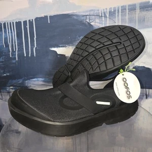 OOFOS OOMG Fibre Low Top schwarz/grau Erholung Slipper Halbschuh Schuhe Herren Größe 11 - Bild 1 von 5