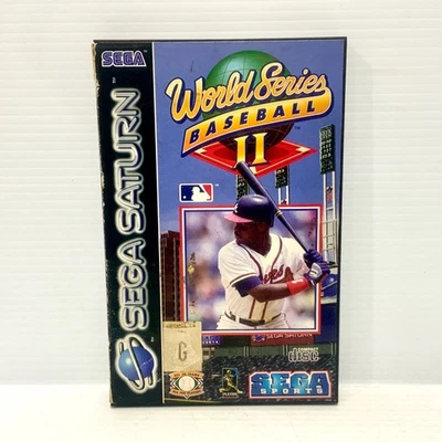 World Series Baseball II + Manual - Sega Saturn - Tested & Working - Free Post - Image 1 of 4