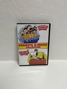 Peanuts 2 Movie Collection DVD Race for Your Life & Bon Voyage Charlie Brown - Picture 1 of 8